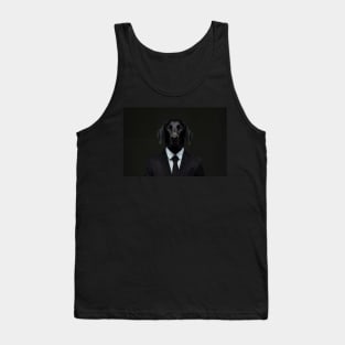 Suited Paws Tank Top